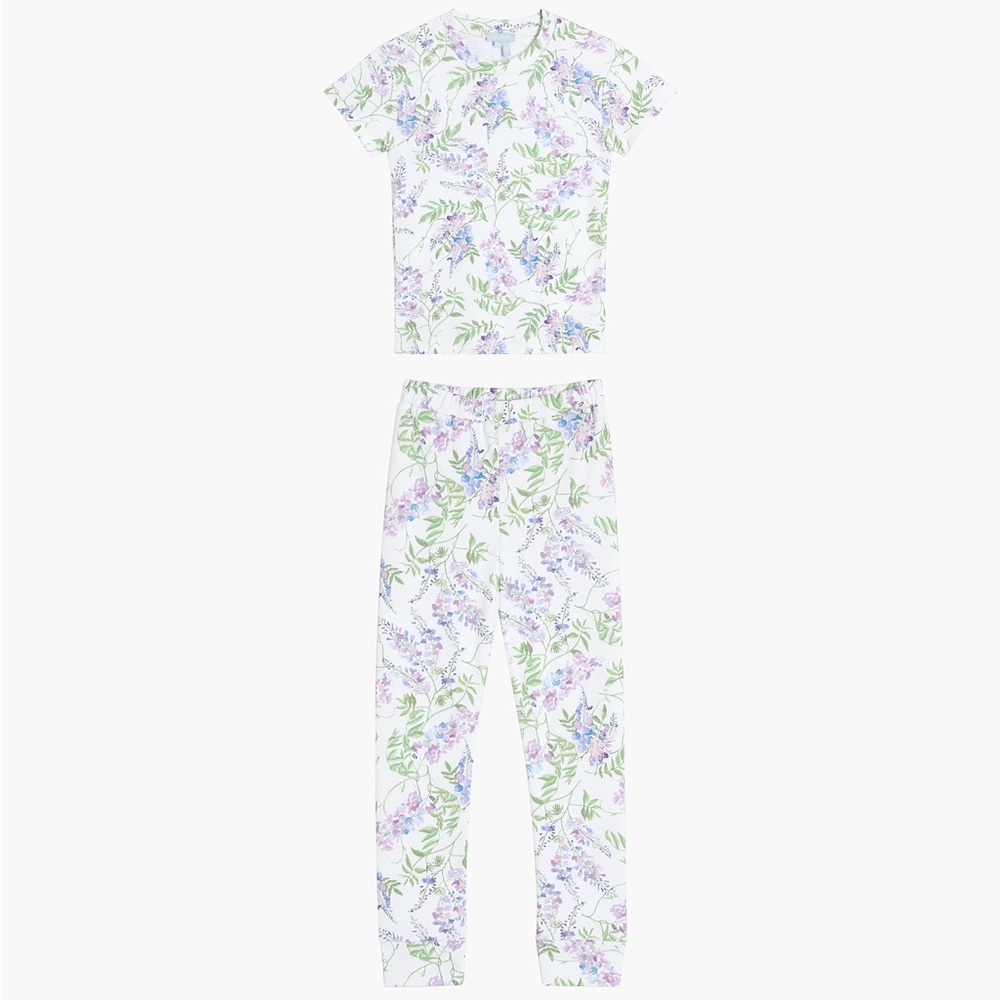 The Tiny PJ Set in Wisteria from Hill House Home